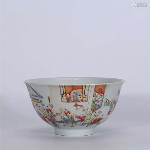 A Chinese Famille-Rose Porcelain Bowl