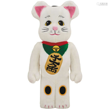 BE@RBRICK 400% 招财猫系列（毛绒） 千万两