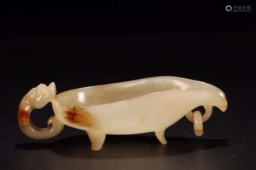 A HETIAN JADE CUP