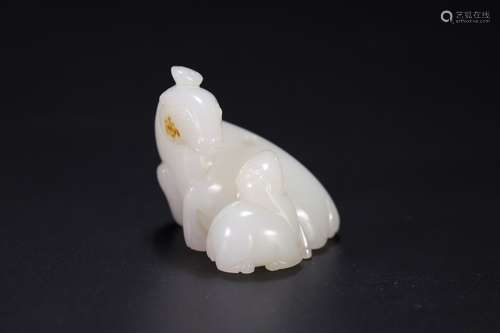 A HETIAN JADE ORNAMENT