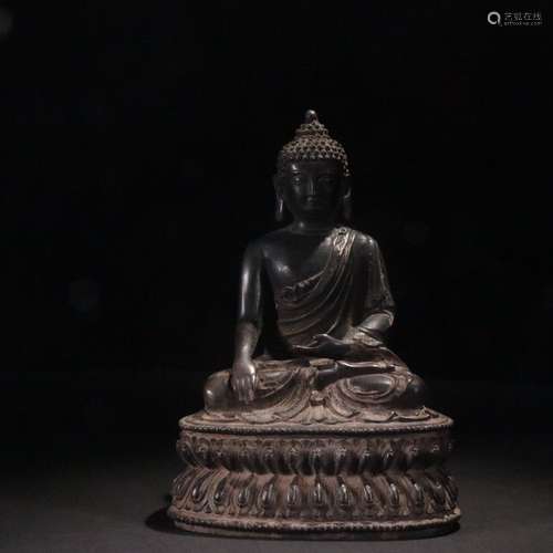 A COPPER BUDDHA