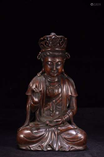 A CHENXIANG WOOD BUDDHA