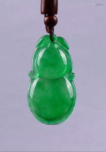 Qing dynasty Ice green Jadeite