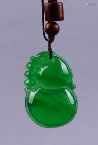 Qing dynasty Ice green Jadeite