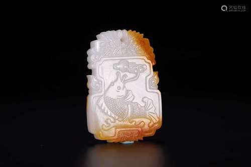 A HETIAN JADE TABLET