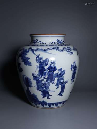 A BLUE&WHITE JAR