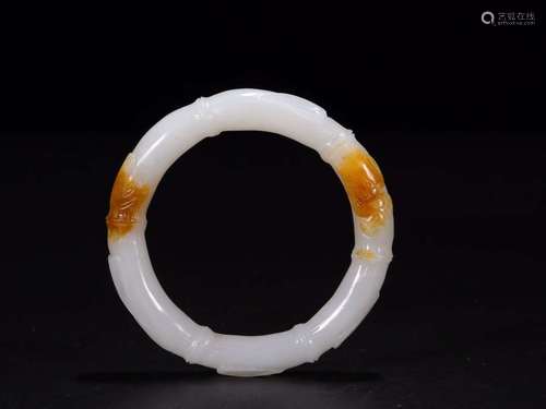 A HETIAN JADE BANGLE