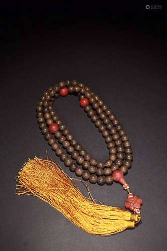 A CHENXIANG WOOD ROSARY