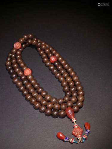 A CHENXIANG WOOD ROSARY