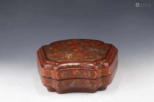 A QIANLONG NIANZHI LACQUER BOX