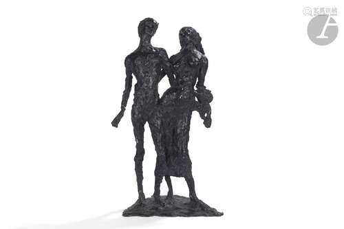 EDMOND MOIRIGNOT (1913-2002) Les amants, le modèle créé vers [1970], épreuve n° 2/6 Sculpture.