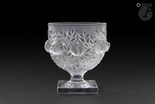 MAISON LALIQUE D'APRÈS UN MODÈLE DE MARC LALIQUE (1900-1977) Élisabeth, modèle créé en [1961]