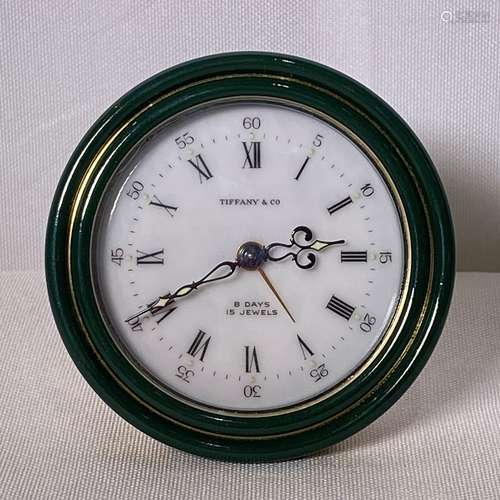 Tiffany & Co Desk Clock