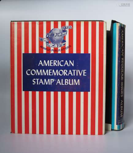 American Commemorative Stamp Album Collection