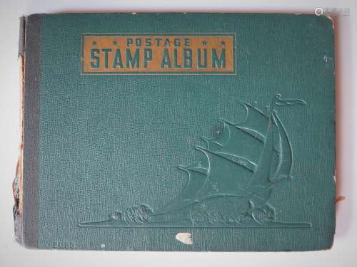 Vintage Postage Stamp Album Collection