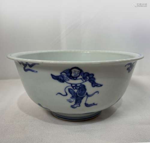 Blue And White Porcelain  Bowl