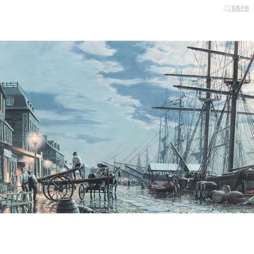 After John Stobart (British, B. 1929), , Philad…