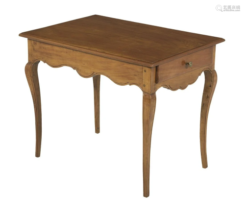 Provincial Louis XV Fruitwood Occasional Table
