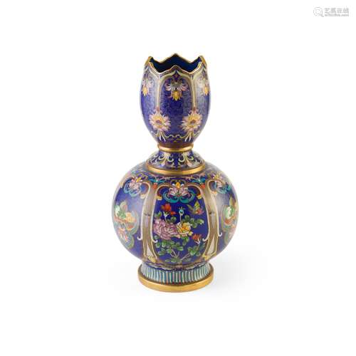 CLOISONNÉ ENAMEL VASE                         20TH CENTURY