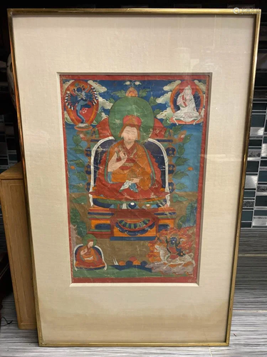 Tibetan Thangka - From Museum Collection