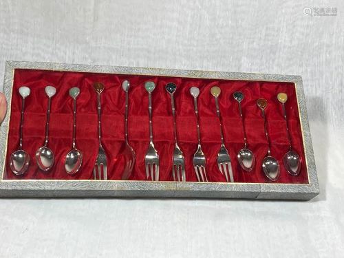 Chinese Silver Spoon and Forks