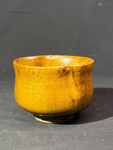 Japanese Studio Pottery Chawan - Pinched …