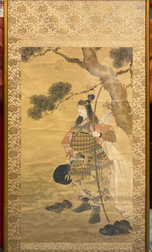 Japanese Samurai Painting