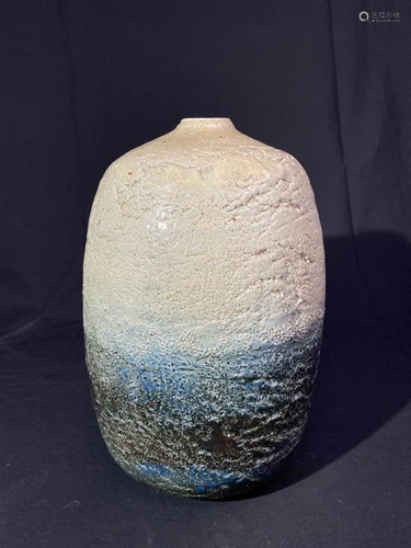 Japanbese Studio Pottery Vase - Distant Mou…