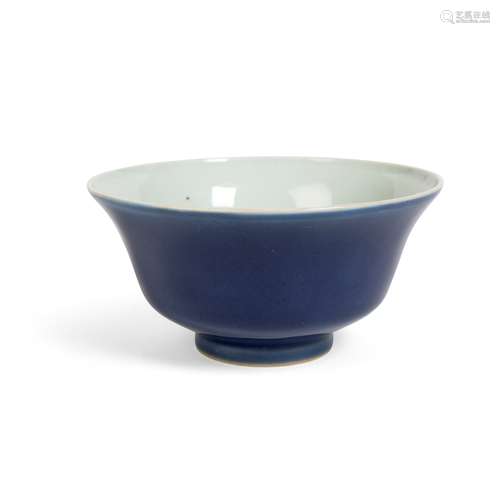 BLUE-GLAZED BOWL