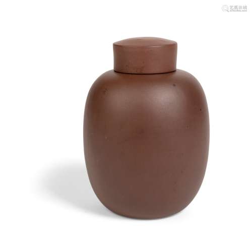 YIXING STONEWARE TEA CANISTER
