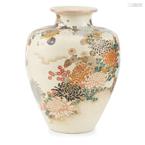 LARGE SATSUMA VASE