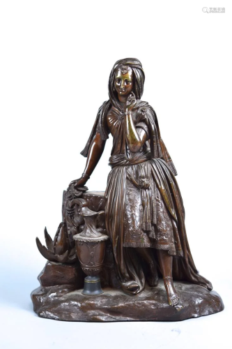 French Bronze Sculpture of Middle Easter…