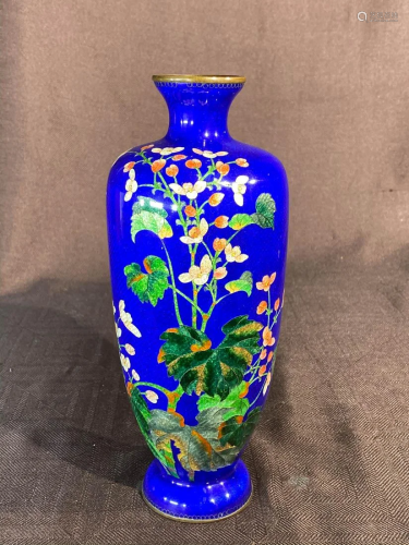 Japanese Gambari Cloisonne Vase