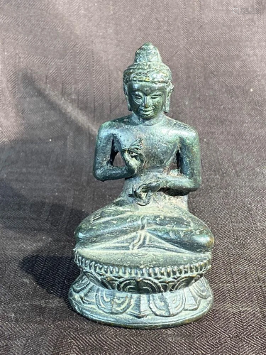 Southeast Asia Bronze Buddha
