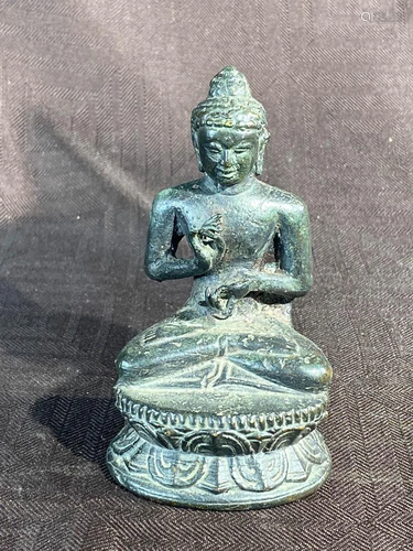 Southeast Asia Bronze Buddha