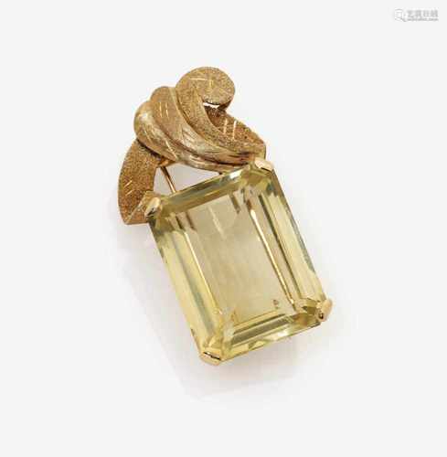 A Citrine Pendant