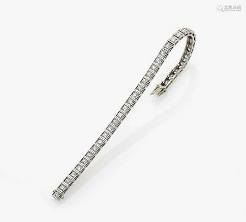 A Diamond Tennis Bracelet