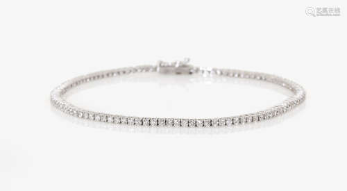 A Diamond Tennis Bracelet