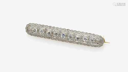 A Diamond Brooch