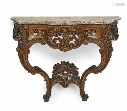 A console table