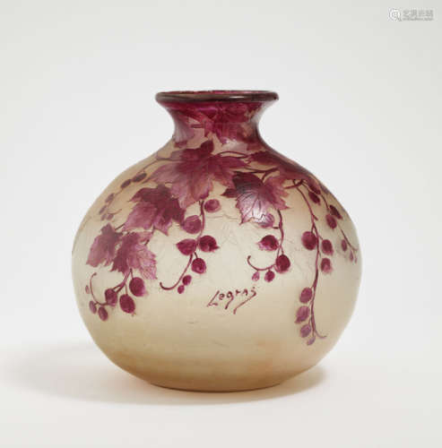 A spherical vase