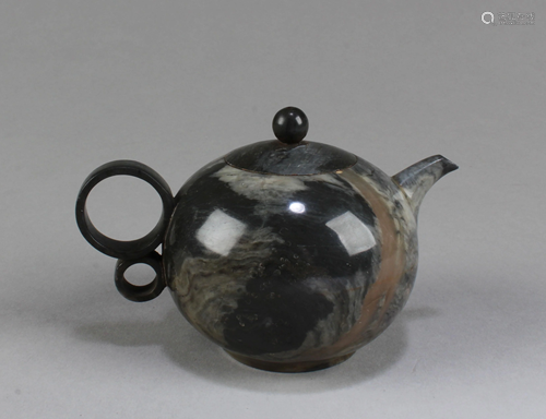 Chinese Jadestone Teapot