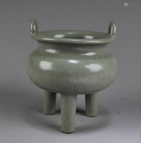 Chinese Porcelain Tripod Censer