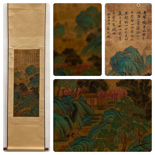 Chinese Hanging Scroll Painting