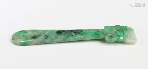 Antique Jadeite Jade Hair Pin