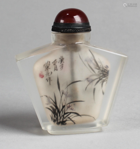 Chinese Crystal Snuff Bottle