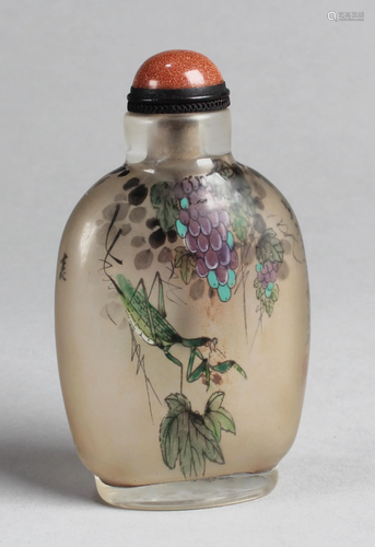 Chinese Crystal Snuff Bottle