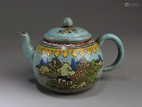 Chinese Zisha Teapot