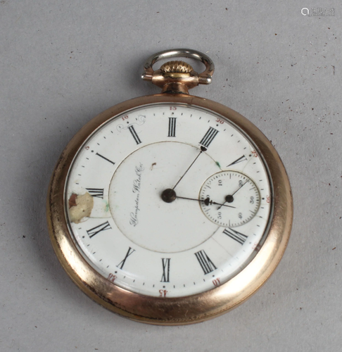 A Hampden Watch Co. Pocket Watch