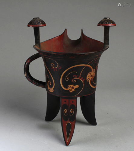 Chinese Bronze Tripod Vessel